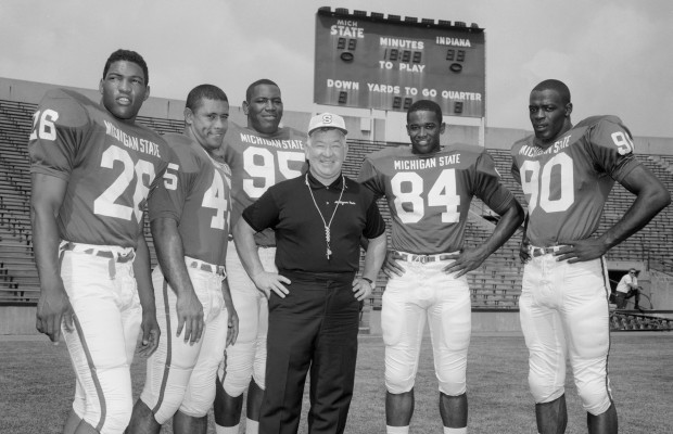 1966 All Americans with Duffy Daugherty