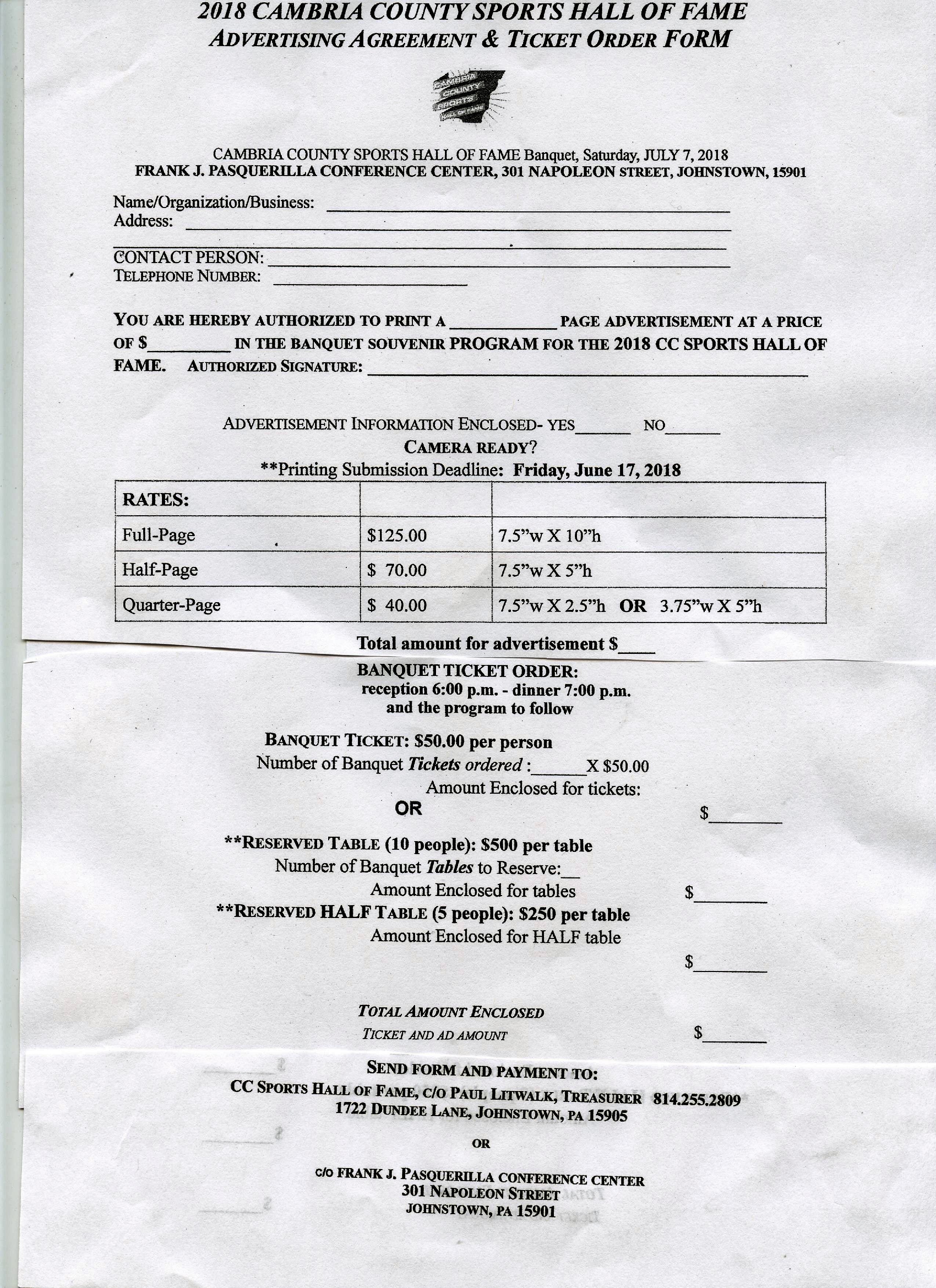 83  Banquet Hall Booking Form for business